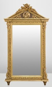 4251287701982 - Barock Wand Spiegel Gold H 204 cm B 113 cm - Edel & Prunkvoll 4251287701982 - Barock Wand Spiegel Gold H 204 cm B 113 cm - Edel & Prunkvoll