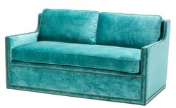 4251287703382 - Luxus Belle Epoche 2er Sofa TÃ¼rkis GrÃ¼n - Jugendstil Art Deco - Luxury Collection