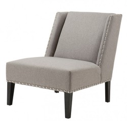 4251287703450 - Luxus Art Deco Sessel Grau-Braun -  Jugendstil Belle Epoche - Luxury Collection