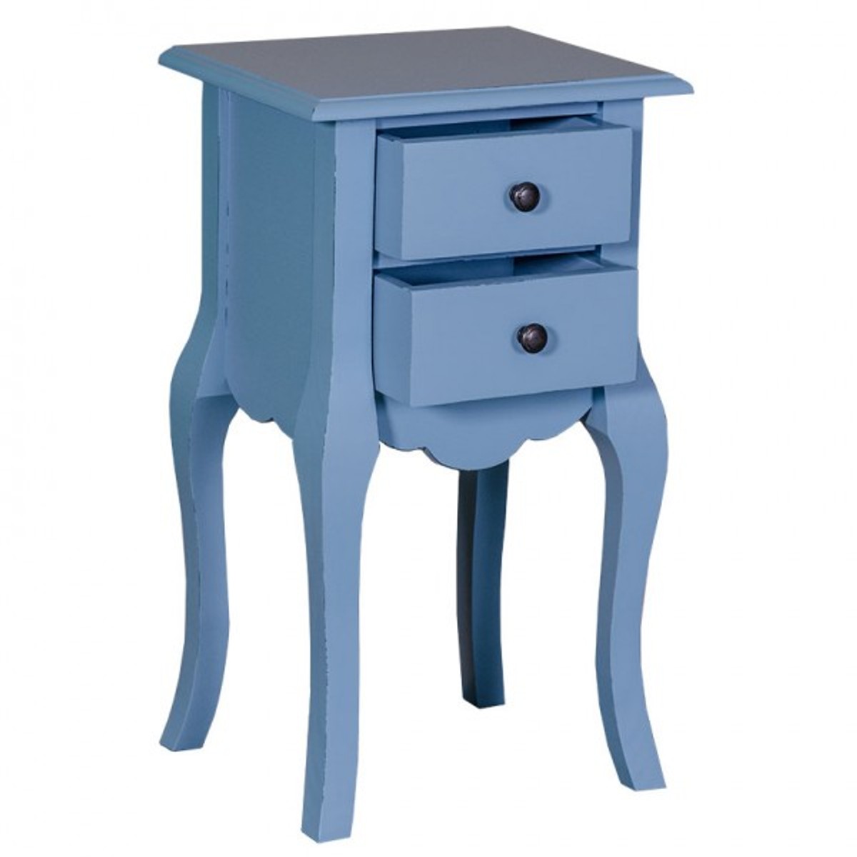 4251287704341 - Barock Kommode mit 2 Schubladen 40 cm - Jugendstil Landhaus Stil MÃ¶bel - Nachttisch Schrank