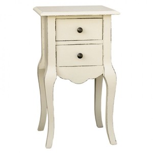 4251287704303 - Barock Kommode mit 2 Schubladen 40 cm - Jugendstil Landhaus Stil Möbel - Nachttisch Schrank 4251287704303 - Barock Kommode mit 2 Schubladen 40 cm - Jugendstil Landhaus Stil Möbel - Nachttisch Schrank