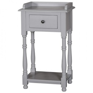 4251287704365 - Barock Kommode mit 1 Schublade 45 cm - Jugendstil Landhaus Stil MÃ¶bel - Nachttisch Schrank