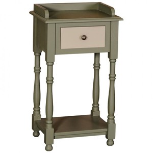 4251287704372 - Barock Kommode mit 1 Schublade 45 cm - Jugendstil Landhaus Stil Möbel - Nachttisch Schrank 4251287704372 - Barock Kommode mit 1 Schublade 45 cm - Jugendstil Landhaus Stil Möbel - Nachttisch Schrank