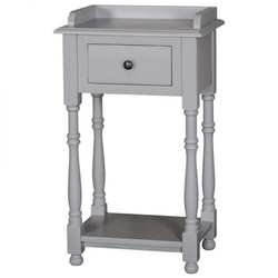 4251287704365 - Barock Kommode mit 1 Schublade 45 cm - Jugendstil Landhaus Stil MÃ¶bel - Nachttisch Schrank