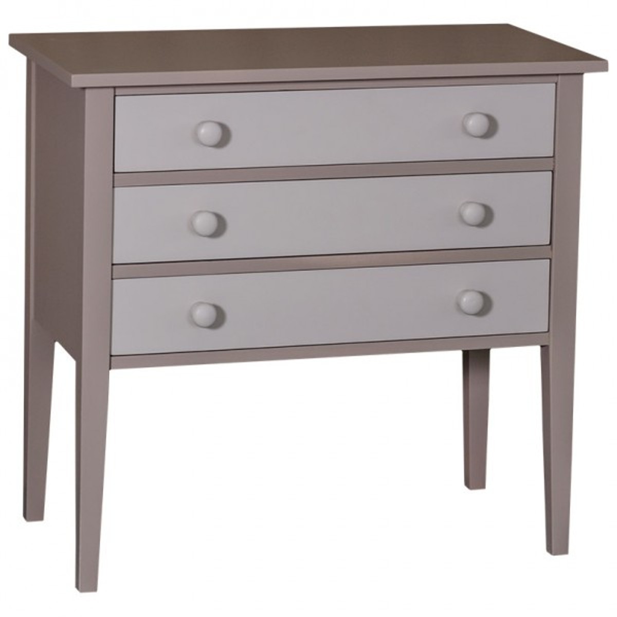 4251287704396 - Jugendstil Kommode 80cm - Landhaus Stil Sideboard Schrank