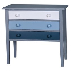 4251287704389 - Jugendstil Kommode 80cm - Landhaus Stil Sideboard Schrank