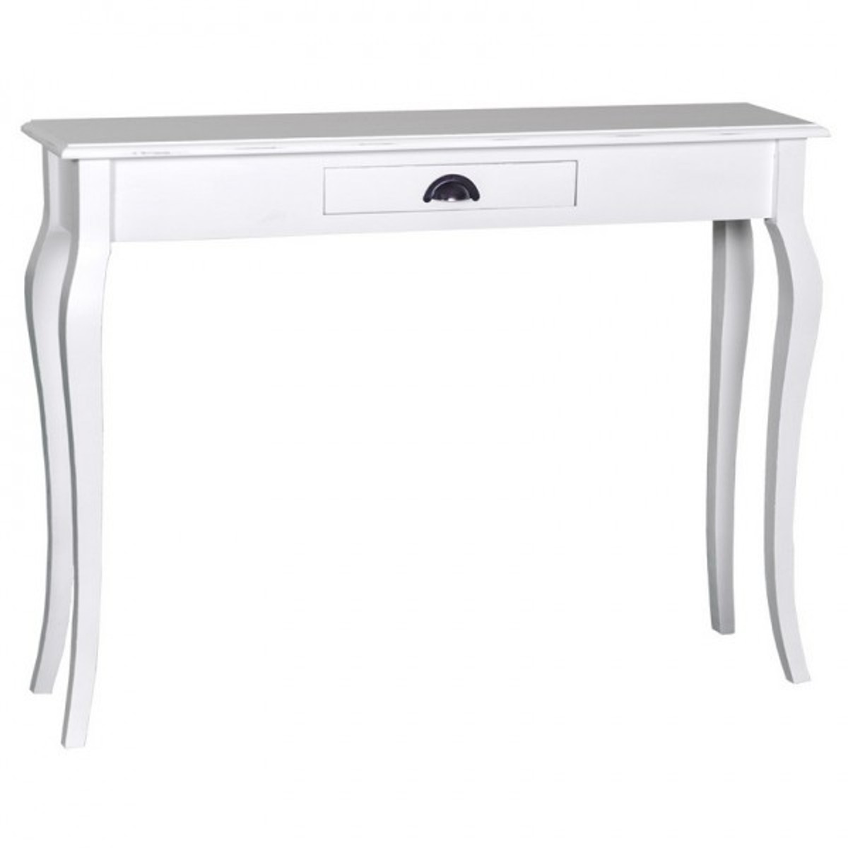 4251287704433 - Barock Konsole mit 1 Schublade 120 cm - Konsolentisch Landhaus Stil Sideboard Schrank Wandkonsole