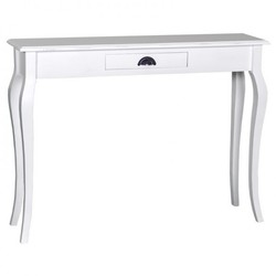 4251287704433 - Barock Konsole mit 1 Schublade 120 cm - Konsolentisch Landhaus Stil Sideboard Schrank Wandkonsole