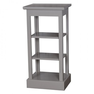 4251287704587 - Landhaus Stil Regalschrank 45 x 35 x H90 cm Massivholz