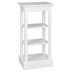 4251287704594 - Landhaus Stil Regalschrank 45 x 35 x H90 cm Massivholz