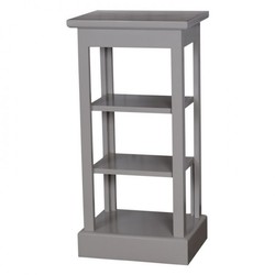 4251287704587 - Landhaus Stil Regalschrank 45 x 35 x H90 cm Massivholz