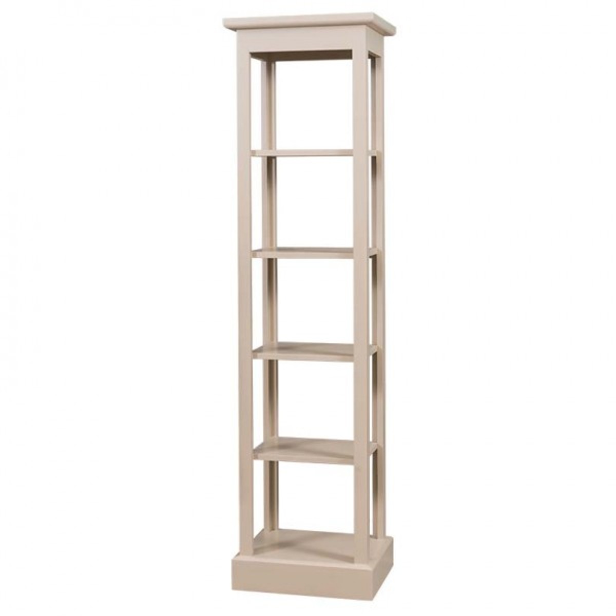 4251287704631 - Landhaus Stil Regalschrank 45 x 35 x H170 cm Massivholz