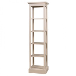 4251287704631 - Landhaus Stil Regalschrank 45 x 35 x H170 cm Massivholz