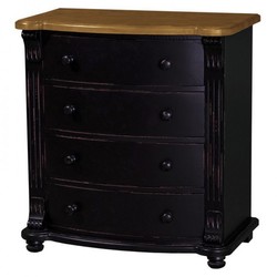 4251287705133 - Jugendstil Kommode mit 4 Schubladen - Barock Landhaus Stil MÃ¶bel - Massivholz