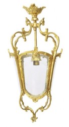 4251287705249 - Barock HÃ¤ngeleuchte Gold Deckenlaterne - Restaurant - Hotel Lampe Leuchte Laterne