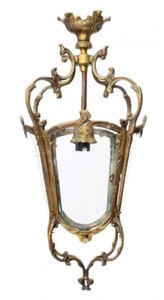 4251287705256 - Barock Hängeleuchte Messing Oxidiert Antik Stil Deckenlaterne - Restaurant - Hotel Lampe Leuchte Laterne 4251287705256 - Barock Hängeleuchte Messing Oxidiert Antik Stil Deckenlaterne - Restaurant - Hotel Lampe Leuchte Laterne