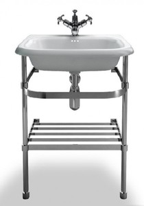 4251287706154 - Jugendstil Stand Waschtisch Naturstein Weià Edelstahl B 55cm - Art Deco Waschbecken Barock Antik Stil 4251287706154 - Jugendstil Stand Waschtisch Naturstein Weià Edelstahl B 55cm - Art Deco Waschbecken Barock Antik Stil