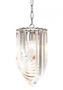 4251287706581 - Art Deco Murano Haengeleuchte 25cm x H50 cm-  MÃ¶bel LÃ¼ster Leuchter HÃ¤ngeleuchte HÃ¤ngelampe