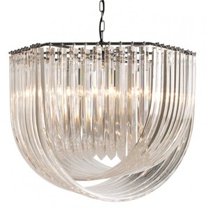 4251287706604 - Art Deco Murano Haengeleuchte 65 x 75cm x H55 cm-  MÃ¶bel LÃ¼ster Leuchter HÃ¤ngeleuchte HÃ¤ngelampe