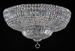 4251287706703 - Barock Kristall Decken Kronleuchter Nickel 605 x H 35 cm Antik Stil - Möbel Lüster Leuchter Hängeleuchte Hängelampe 4251287706703 - Barock Kristall Decken Kronleuchter Nickel 605 x H 35 cm Antik Stil - Möbel Lüster Leuchter Hängeleuchte Hängelampe