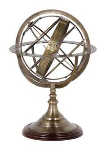 4251760338827 - Luxus Globus Messing HÃ¶he 29 cm - Luxus Kollektion - Art Deco