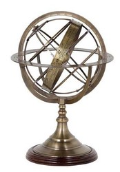 4251760338827 - Luxus Globus Messing HÃ¶he 29 cm - Luxus Kollektion - Art Deco