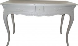 4251287707038 - Barock Konsolentisch Antik Stil Weiss mit 3 Schubladen 120 cm - Konsole Schrank Kommode 4251287707038 - Barock Konsolentisch Antik Stil Weiss mit 3 Schubladen 120 cm - Konsole Schrank Kommode