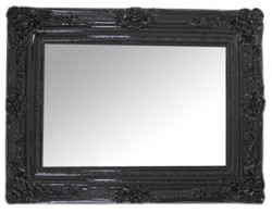 4251287707571 - Barock Wandspiegel Schwarz Höhe 130 cm Breite 96 cm - Edel & Prunkvoll 4251287707571 - Barock Wandspiegel Schwarz Höhe 130 cm Breite 96 cm - Edel & Prunkvoll