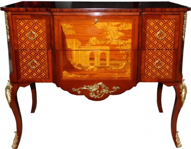 4251287708509 - Barock Luxus Kommode Braun Gold aus massivem Eichenholz B 108 cm H 885 cm T 58 cm - Barock MÃ¶bel