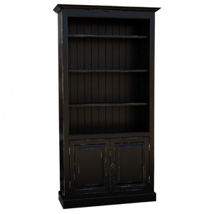 4251287710212 - Landhaus BÃ¼cherschrank B 109 x H 210 cm BÃ¼cherregal Regal Schrank - Art Deco Jugendstil Hotel Massivholz MÃ¶bel