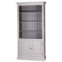 4251287710205 - Landhaus BÃ¼cherschrank B 109 x H 210 cm BÃ¼cherregal Regal Schrank - Art Deco Jugendstil Hotel Massivholz MÃ¶bel