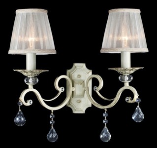 4251287712759 - Barock Kristall Wandleuchte Creme Gold 39 x H 39 cm Antik Stil - Wandlampe Wand Beleuchtung 4251287712759 - Barock Kristall Wandleuchte Creme Gold 39 x H 39 cm Antik Stil - Wandlampe Wand Beleuchtung