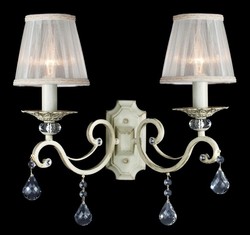 4251287712759 - Barock Kristall Wandleuchte Creme Gold 39 x H 39 cm Antik Stil - Wandlampe Wand Beleuchtung 4251287712759 - Barock Kristall Wandleuchte Creme Gold 39 x H 39 cm Antik Stil - Wandlampe Wand Beleuchtung