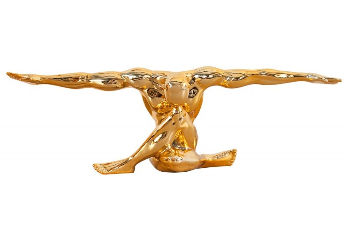 Casa Padrino Art Deco Figure muscular athlete gold - muscular athlete figure sculpture Casa Padrino Art Deco Figure muscular athlete gold - muscular athlete figure sculpture