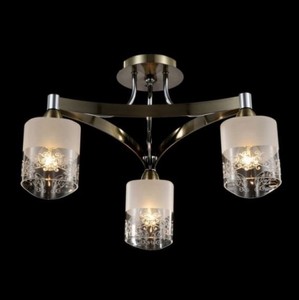 4251287713916 - Modern Decken Kronleuchter Chrom Bronze 507 x H 22 cm Antik Stil - MÃ¶bel LÃ¼ster Leuchter HÃ¤ngeleuchte HÃ¤ngelampe