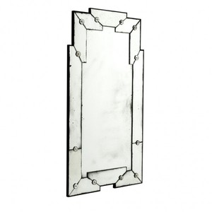 4251287715002 - Vintage Wandspiegel Antik Stil Glas 80 x H140 cm - Hotel & Restaurant Einrichtung Art Deco