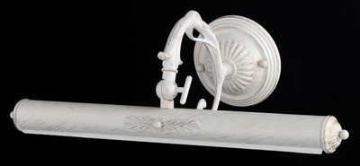 4251287715194 - Jugendstil Wandleuchte WeiÃ 44 x H 17 cm Jugendlicher Stil - Wandlampe Wand Beleuchtung