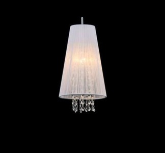 4251287716603 - Jugendstil Kristall Deckenleuchte Nickel 17 x H 100 cm Jugendstil - Deckenlampe Wand Beleuchtung