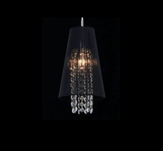 4251287716610 - Jugendstil Kristall Deckenleuchte Nickel 17 x H 100 cm Jugendstil - Deckenlampe Wand Beleuchtung