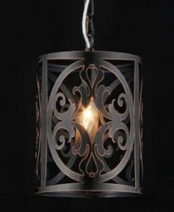 4251287716856 - Barock Decken Kronleuchter Braun 18 x H 27 cm Antik Stil - MÃ¶bel LÃ¼ster Leuchter Deckenleuchte HÃ¤ngelampe