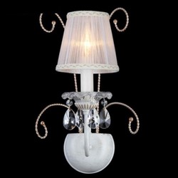 4251287717259 - Barock Wandleuchte WeiÃ Gold 26 x H 41 cm Antik Stil - Wandlampe Wand Beleuchtung