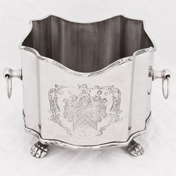 4251287719338 - Luxus Barock Blumenvase Messing vernickelt - Pflanzentopf - Hotel Dekoration - Blumengefäß Blumentopf 4251287719338 - Luxus Barock Blumenvase Messing vernickelt - Pflanzentopf - Hotel Dekoration - Blumengefäß Blumentopf