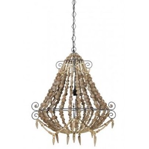 4251287721676 - HÃ¤ngeleuchte Deckenleuchte Braun Durchmesser 73 x H 82 cm - MÃ¶bel LÃ¼ster Leuchter Deckenleuchte Deckenlampe