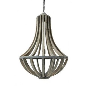 4251287721768 - HÃ¤ngeleuchte Deckenleuchte Braun Durchmesser 61 x H 90 cm - MÃ¶bel LÃ¼ster Leuchter Deckenleuchte Deckenlampe