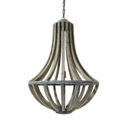 4251287721768 - HÃ¤ngeleuchte Deckenleuchte Braun Durchmesser 61 x H 90 cm - MÃ¶bel LÃ¼ster Leuchter Deckenleuchte Deckenlampe