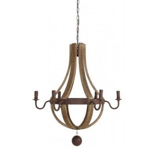 4251287721782 - HÃ¤ngeleuchte Deckenleuchte Braun Durchmesser 88 cm - MÃ¶bel LÃ¼ster Leuchter Deckenleuchte Deckenlampe