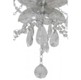 Casa Padrino Baroque Ceiling Crystal Chandelier Clear Diameter 48 x H 55 cm Antique Style - Furniture Chandelier Chandelier Hanging Lamp – Bild 2