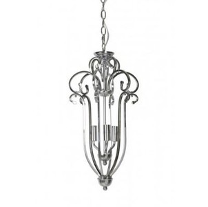 4251287721997 - HÃ¤ngeleuchte Deckenleuchte Silber Durchmesser 285 x H 55 cm - MÃ¶bel LÃ¼ster Leuchter Deckenleuchte Deckenlampe