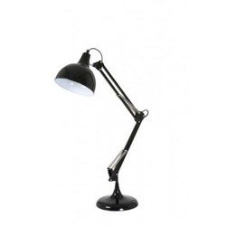 4251287722802 - Tischleuchte Schwarz 20 x H 68 cm - Leuchte - BÃ¼roleuchte