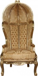 4251287730296 - Barock Thron Sessel Victory Gold Barock Muster   Gold Mod2 - Balloon Chair -Thron Stuhl Tron